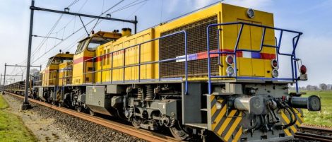 Photo of a yellow power car